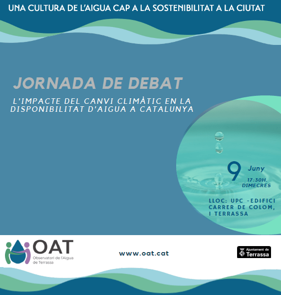 Jornada sobre el impacto del cambio climático en la disponibilidad de agua en Cataluña