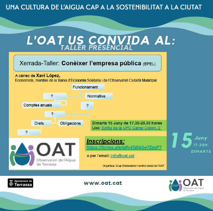 Taller presencial “Coneix l’EPEL de Terrassa” TAIGUA