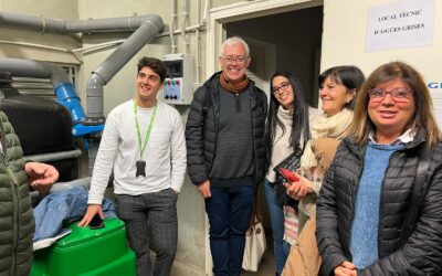 Visita de l’OAT a una planta de reutilització d’aigües a Sant Cugat