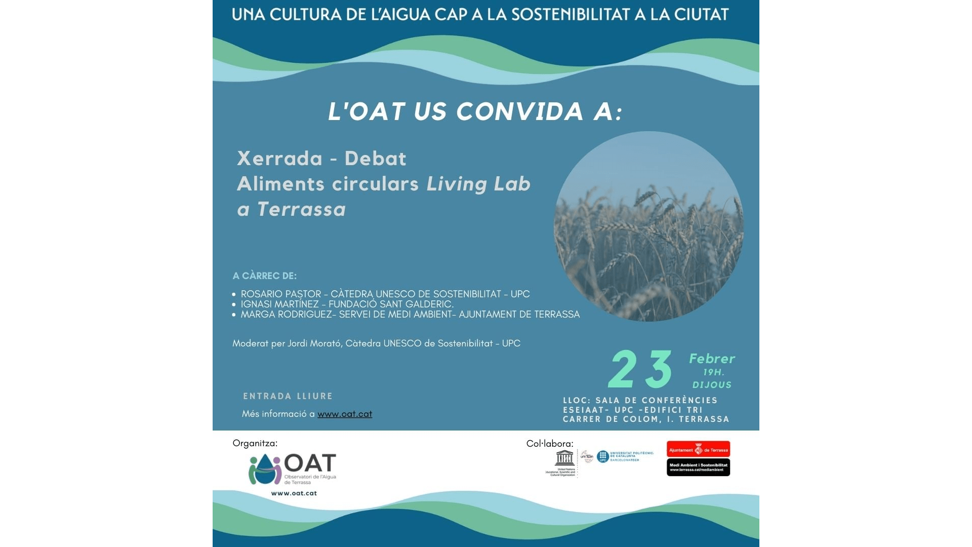 Presentación del “Living lab de alimentos circulares en Terrassa”