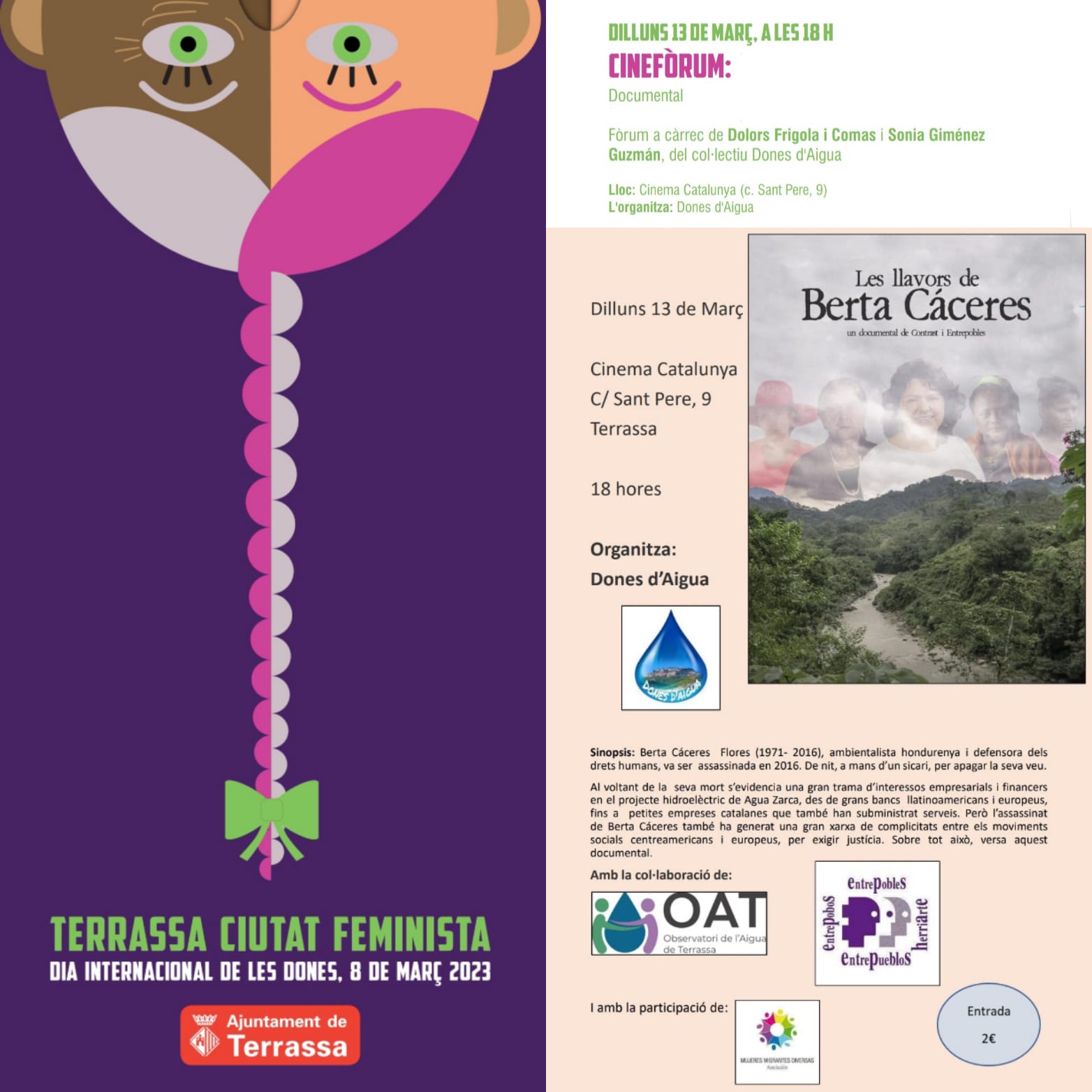 Cineforum ecofeminista el próximo 13 de marzo