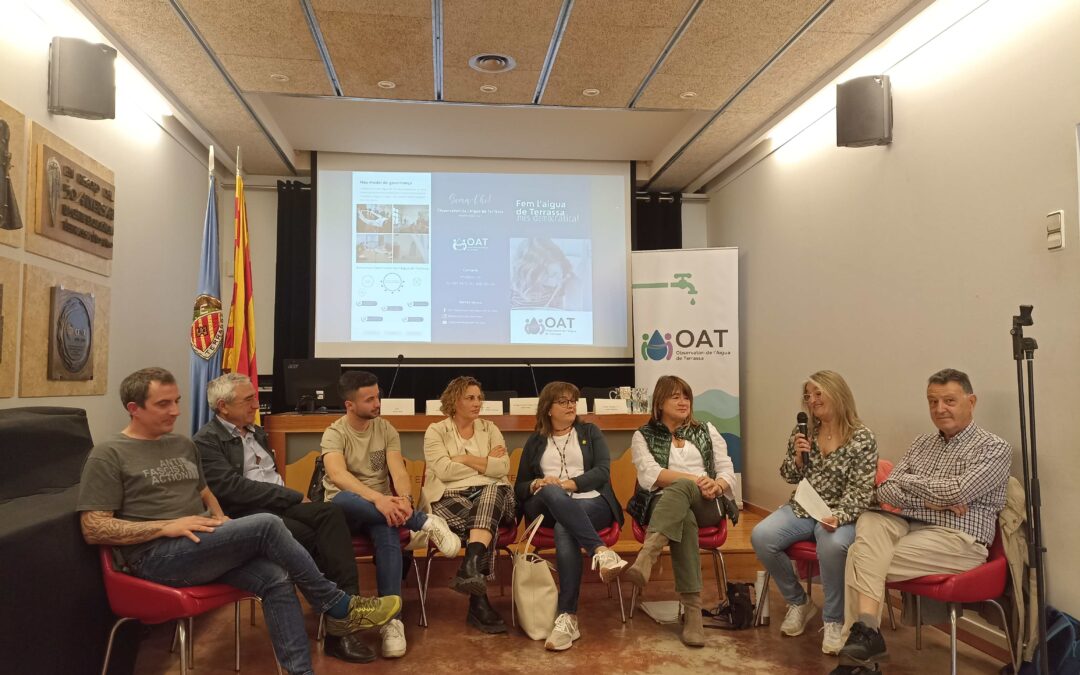 Signat el “Pacte social de l’aigua” amb els principals partits polítics de la ciutat.