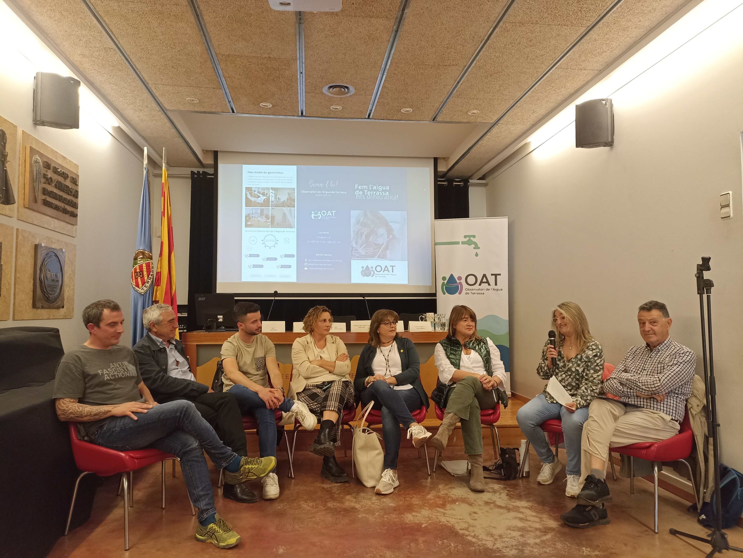 Firmado el «Pacto Social del Agua» con los principales partidos políticos de la ciudad.