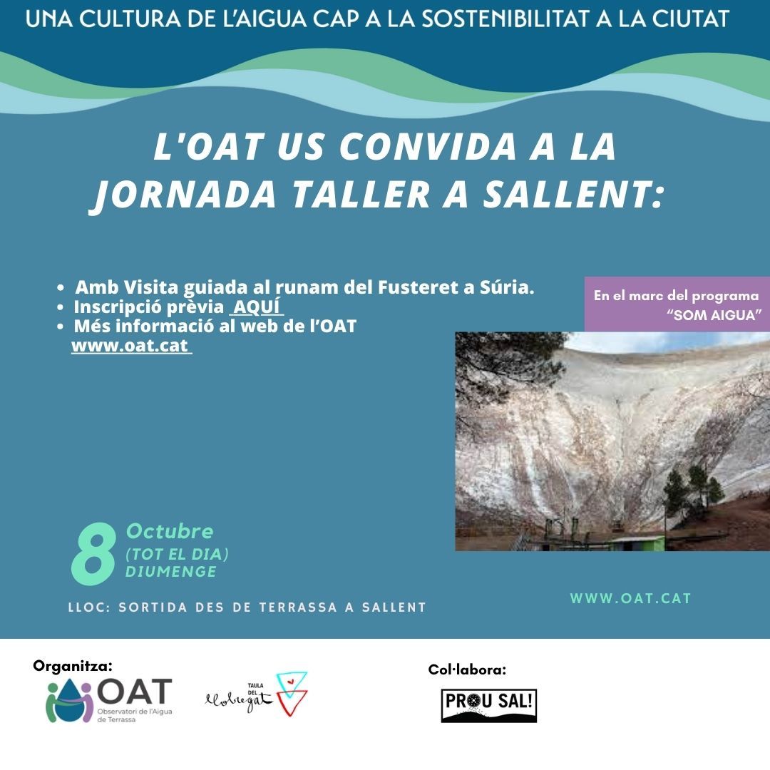 Salida a Sallent el próximo 8 de Octubre