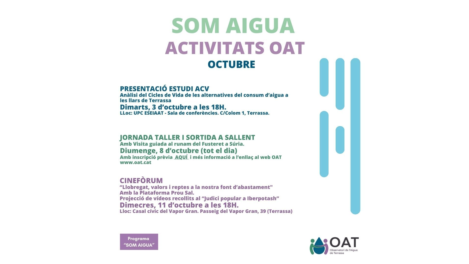 ACTIVIDADES – SOM AIGUA