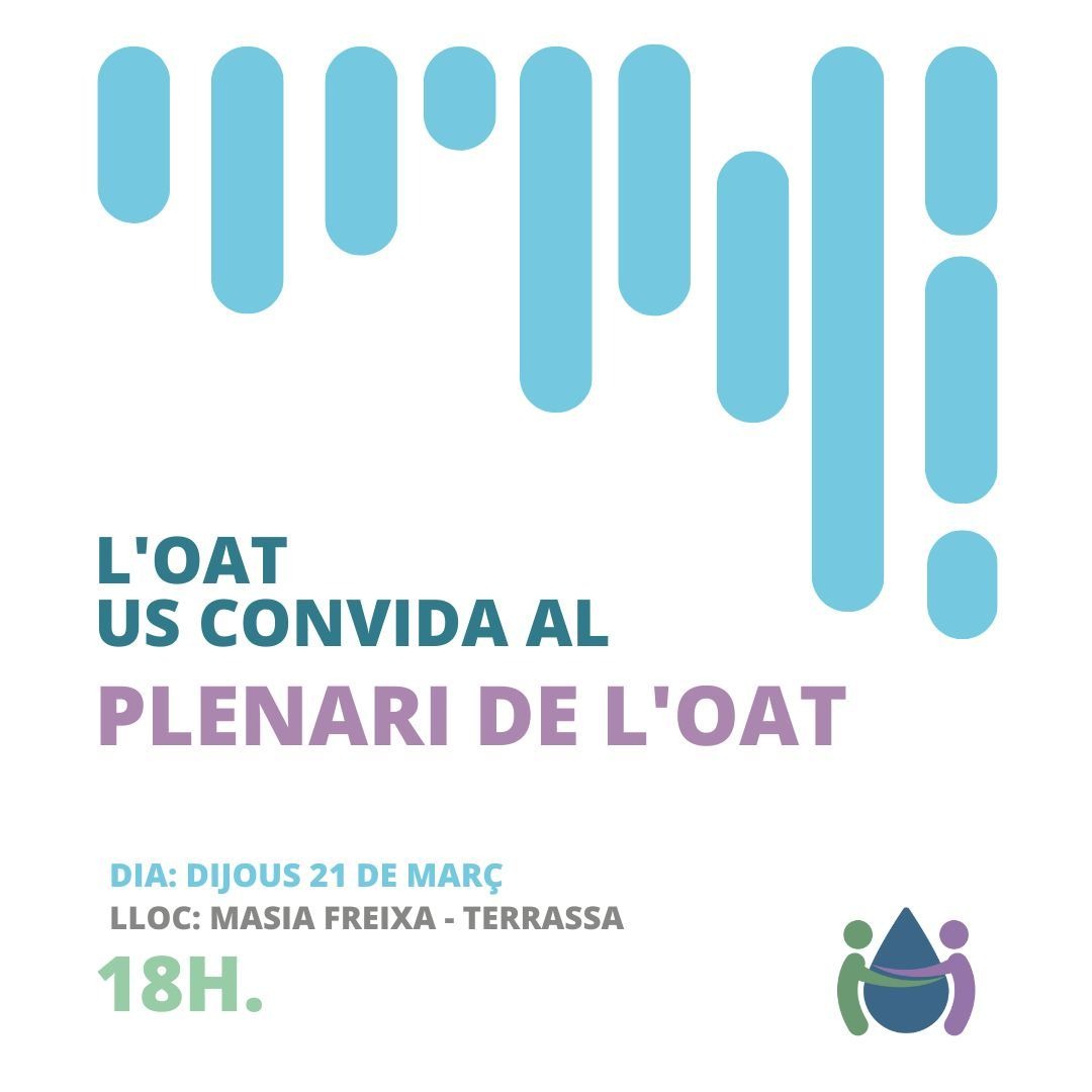 Ven al próximo Plenario del OAT