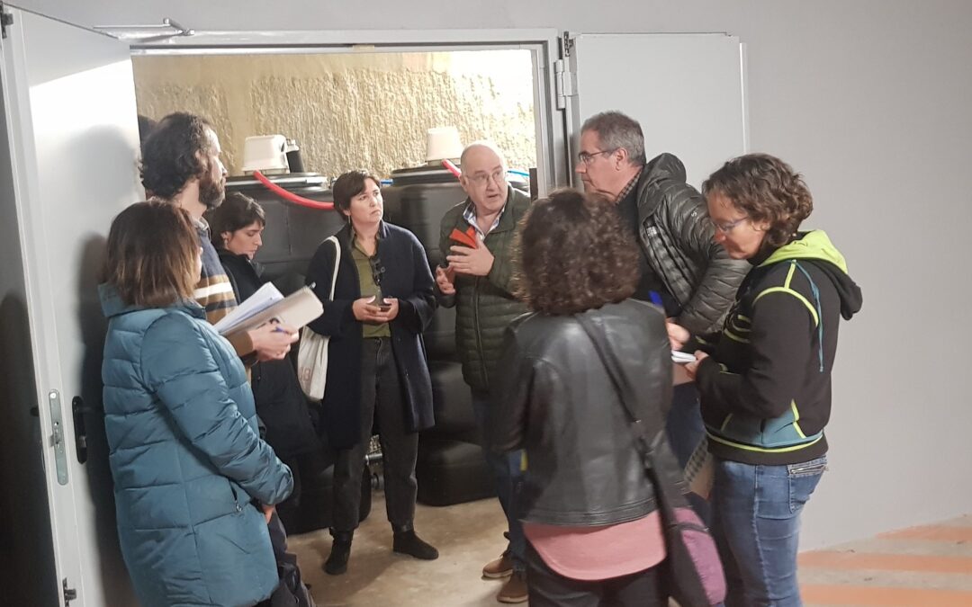 Visita a la depuradora d’aigües grises de Sabadell