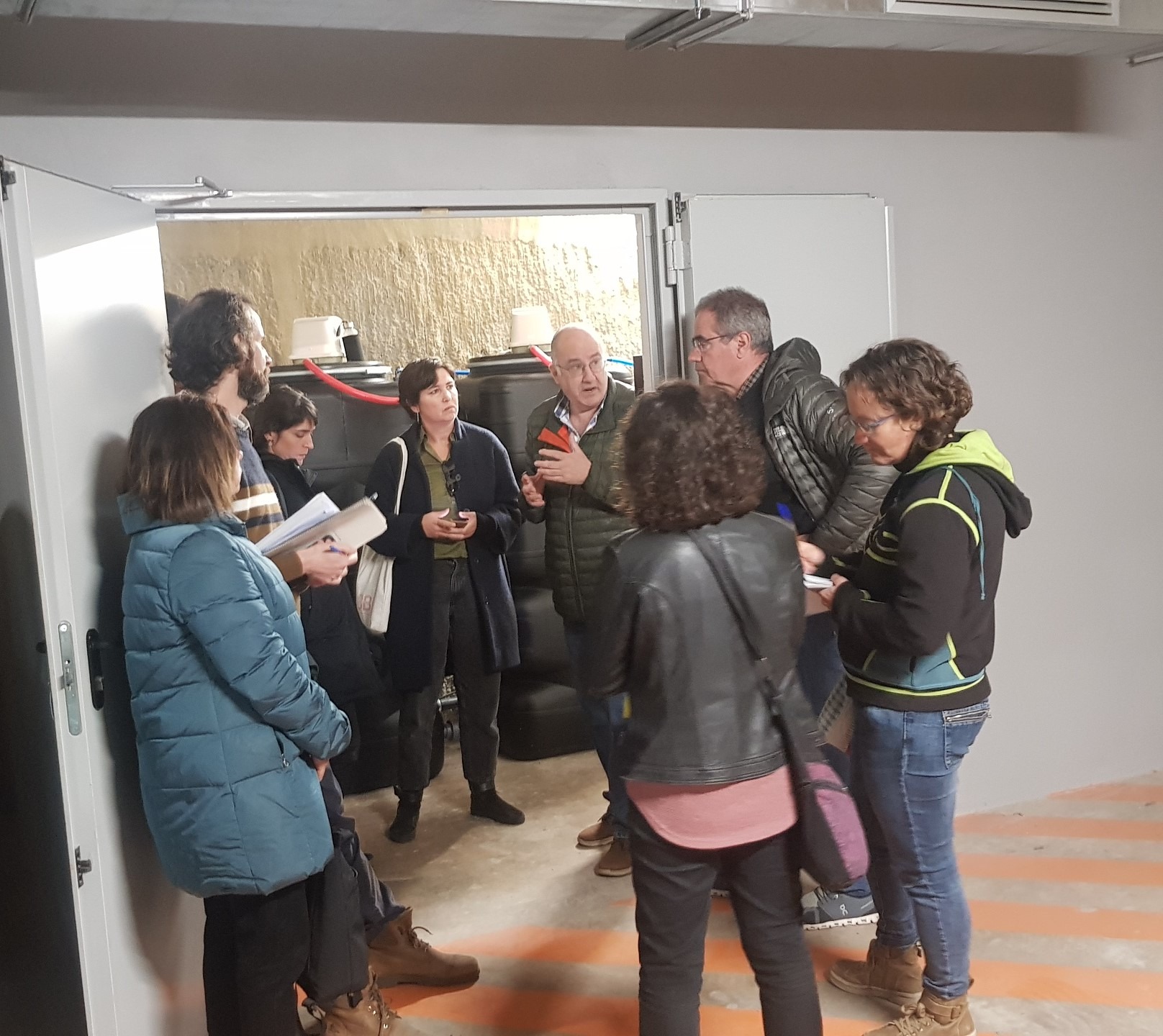 Visita a las depuradoras de aguas grises en Sabadell