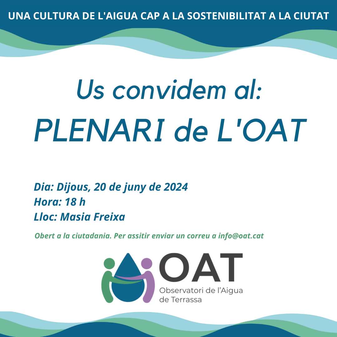 Participa en el próximo plenario del OAT