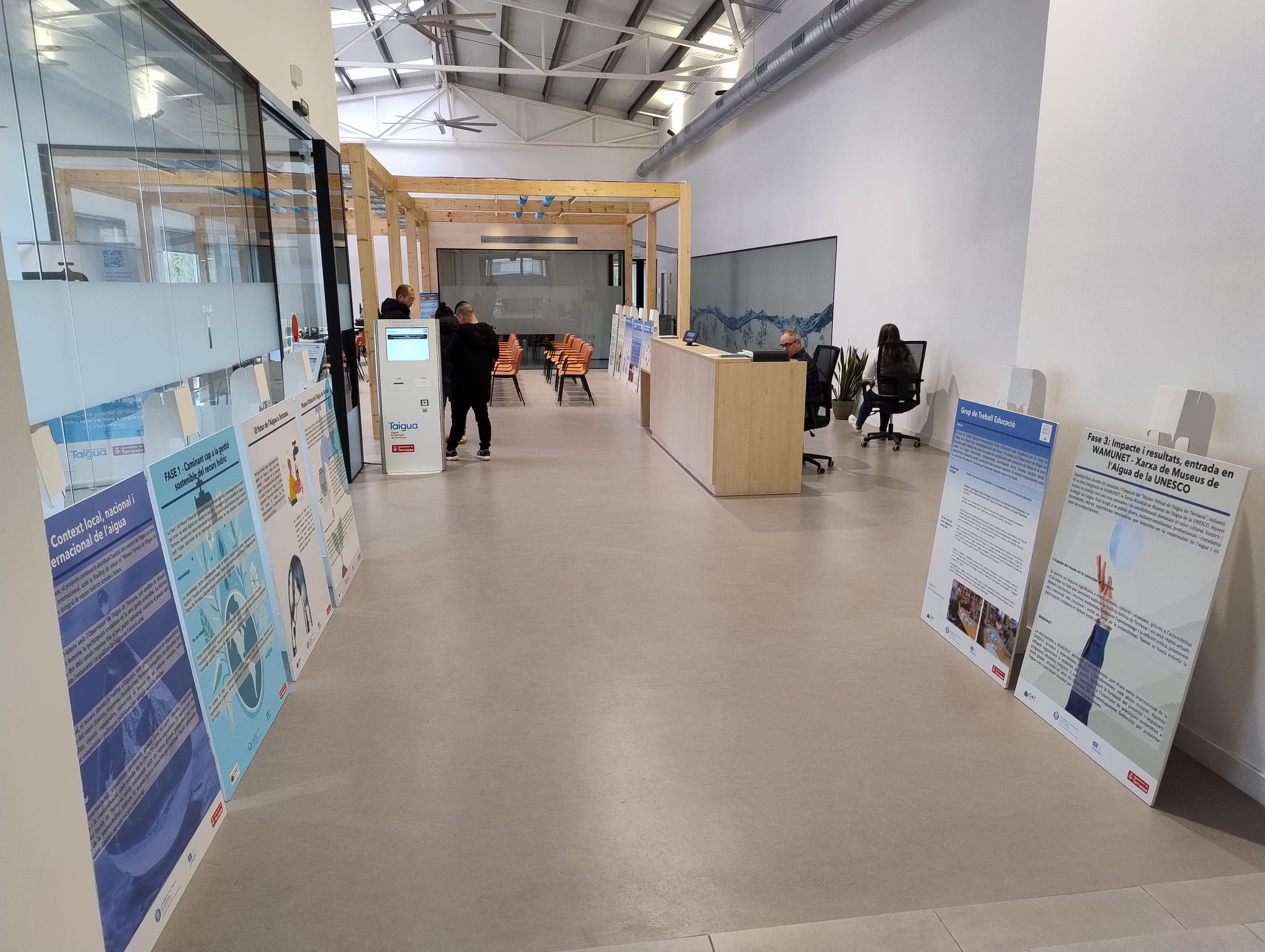 L’exposició itinerant del “Museu Virtual de l’Aigua” a TAIGUA