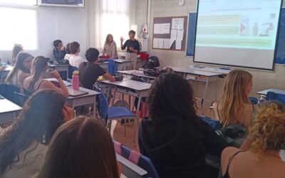 Xerrada a l’Escola Institut Petit Estel sobre la situació del dret humà a l’aigua al món.
