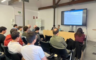 El passat 14 d’abril, una representació de l’OAT va participar en una matinal de treball on es va tractar sobre la creació de Observatori de l’aigua de Terrassa, davant d’un grup de 30 estudiants de la Facultat de Geografia i Història de la Universitat de Barcelona – Departament Geografia, i el professor agregat Dr. Albert Santasusagna Riu, Coordinador del Màster Universitari en Planificació Territorial i Gestió Ambiental.