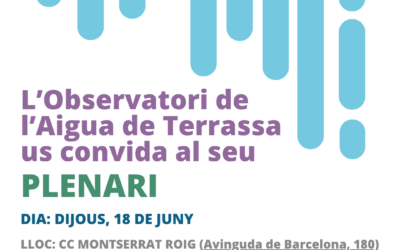 Vine al proper plenari del 18 de Juny, obert a tota la ciutadania